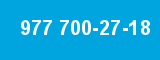 977 700-27-18 977 700-27-18